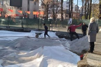 Počela preventivna zaštita arheoloških istraživanja na ostacima Čaršijske džamije Počela preventivna zaštita arheoloških istraživanja na ostacima Čaršijske džamije