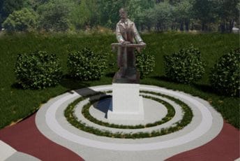 Idejna rješenja za dva spomenika: Blažo Jovanović u bronzi, knjazu Danilu obelisk Idejna rješenja za dva spomenika: Blažo Jovanović u bronzi, knjazu Danilu obelisk