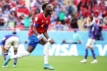 U grupi "E" se sve zakomplikovalo: Kostarika šokirala 'samuraje' iz jedinog šuta u okvir gola U grupi "E" se sve zakomplikovalo: Kostarika šokirala 'samuraje' iz jedinog šuta u okvir gola