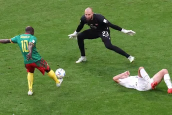 Propast odbrane Srbije: Borbeni Kamerunci uzeli bod, remek-djelo Abubakara obilježilo goleadu u Al Vakri Propast odbrane Srbije: Borbeni Kamerunci uzeli bod, remek-djelo Abubakara obilježilo goleadu u Al Vakri