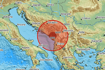 Zemljotres u okolini Podgorice Zemljotres u okolini Podgorice