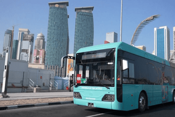 Električni putnički autobusi iz Kine na Svjetskom prvenstvu Električni putnički autobusi iz Kine na Svjetskom prvenstvu