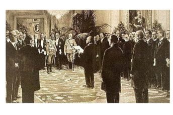 Proglašenje Kraljevine SHS 1918: Tamnica crnogorskog naroda Proglašenje KSHS 1. decembra 1918. godine u kući Krsmanovića u Beogradu