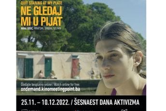 Umjetnost je ženskog roda: Besplatna projekcija filma "Ne gledaj mi u pijat" za zemlje Zapadnog Balkana Umjetnost je ženskog roda: Besplatna projekcija filma "Ne gledaj mi u pijat" za zemlje Zapadnog Balkana