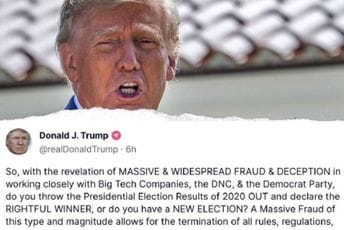 Tramp pozvao na ukidanje američkog Ustava Tramp pozvao na ukidanje američkog Ustava