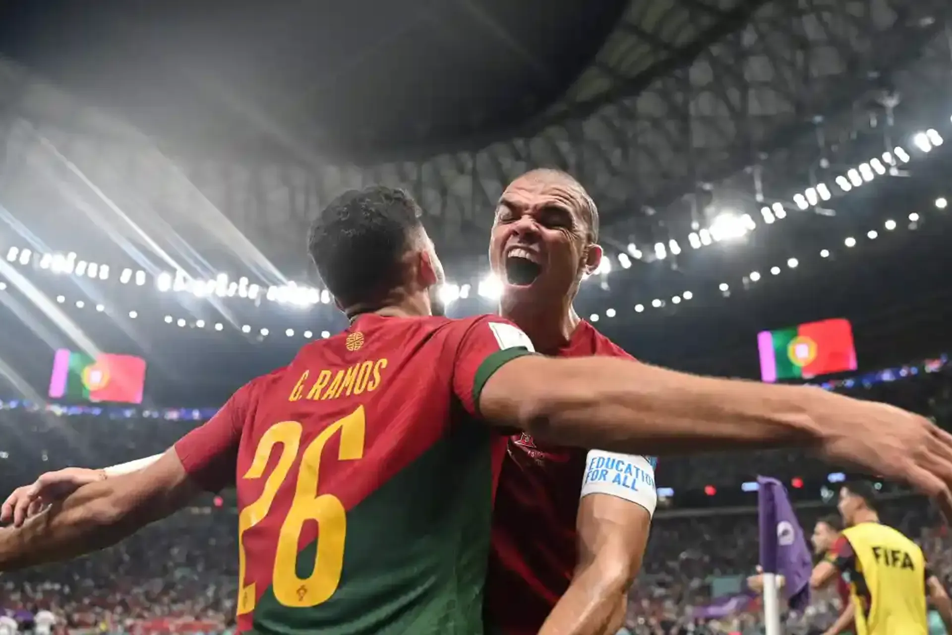 Fotografija 5: Moćni Portugal ide na Maroko: Debakl Švajcarske, blistao Ramos, upisao je tri gola i asistenciju