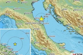 Zemljotres u Jadranskom moru Zemljotres u Jadranskom moru