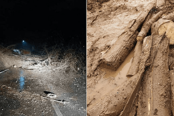 BiH: Tijelo muškarca pronađeno ispod odrona zemlje i drveća Odron na magistralnom putu