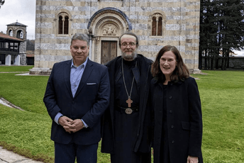 Eskobar posjetio Visoke Dečane Eskobar posjetio Visoke Dečane