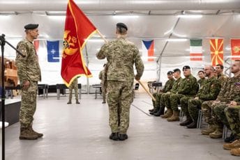 (FOTO) Osmi kontingent Vojske Crne Gore preuzeo dužnost u Letoniji (FOTO) Osmi kontingent Vojske Crne Gore preuzeo dužnost u Letoniji