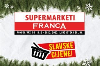Slavska akcija u supermarketima Franca Slavska akcija u supermarketima Franca