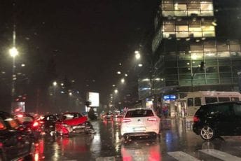 Udes kod Milenijuma, pričinjena materijalna šteta Udes kod Milenijuma, pričinjena materijalna šteta