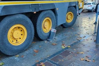 Podgorica: Polomljene hidraulične barijere u Bokeškoj ulici Podgorica: Polomljene hidraulične barijere u Bokeškoj ulici