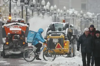 Moskvu zahvatila najveća snježna oluja od 1941. godine Moskvu zahvatila najveća snježna oluja od 1941. godine