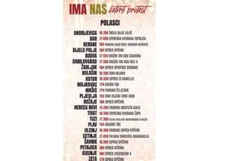 IMA NAS: Sjutra iz svih gradova masovno u Podgoricu, nema odustajanja! IMA NAS: Sjutra iz svih gradova masovno u Podgoricu, nema odustajanja!