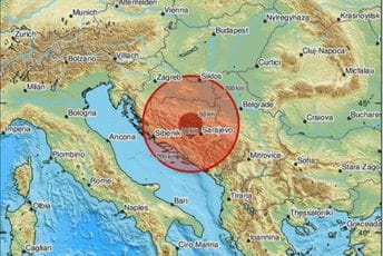 Zemljotres u BiH: Treslo se na području Zenice