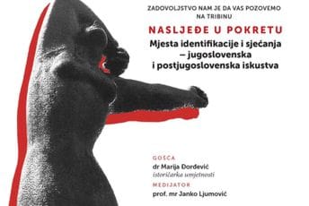 Mjesta identifikacije i sjećanja: Marija Đorđević u Matici crnogorskoj o nasljeđu u pokretu Mjesta identifikacije i sjećanja: Marija Đorđević u Matici crnogorskoj o nasljeđu u pokretu