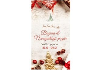 Tržnice i pijace i ove godine organizuju Božićni i novogodišnji pazar Tržnice i pijace i ove godine organizuju Božićni i novogodišnji pazar