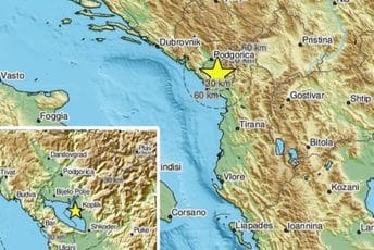 Da li ste osjetili zemljotres: Epicentar na tridesetak kilometara od Podgorice Da li ste osjetili zemljotres: Epicentar na tridesetak kilometara od Podgorice