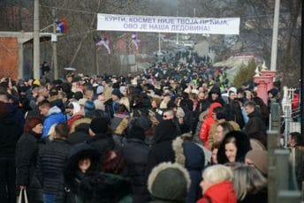 Srbi sa Kosova održali protest