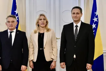 Predsjedništvo BiH potvrdilo Borjanu Krišto za mandatarku državne vlade Predsjedništvo BiH potvrdilo Borjanu Krišto za mandatarku državne vlade