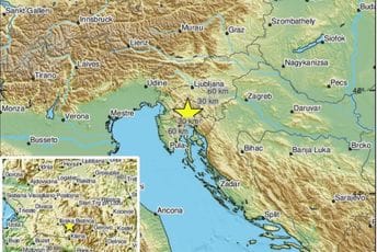 Zemljotres u Sloveniji, osjetio se i u Hrvatskoj Zemljotres u Sloveniji, osjetio se i u Hrvatskoj