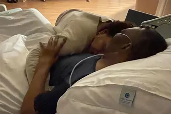 "Još jedna noć je prošla": Emotivna fotografija fudbalske legende iz bolničke postelje "Još jedna noć je prošla": Emotivna fotografija fudbalske legende iz bolničke postelje