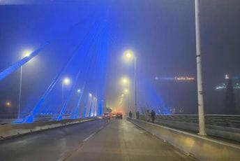 (FOTO) Gusta magla prekrila Podgoricu