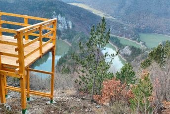 Postavljen novi vidikovac: Bolji pogled na ljepote meandara Ćehotine Postavljen novi vidikovac: Bolji pogled na ljepote meandara Ćehotine