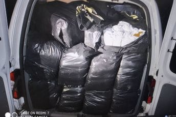 Bar: Uhapšena osoba kod koje je pronađeno 360 kg rezanog duvana i 850 šteka cigareta Bar: Uhapšena osoba kod koje je pronađeno 360 kg rezanog duvana i 850 šteka cigareta