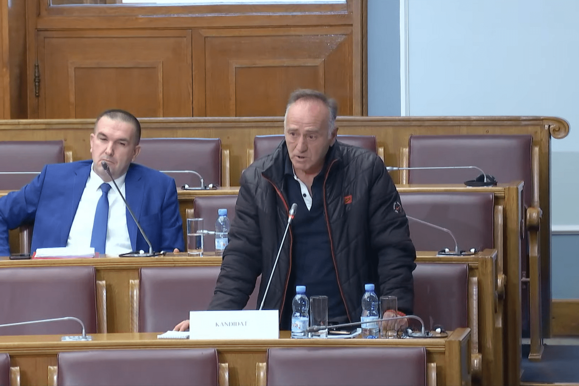 Fotografija 2: Pred Ustavnim odborom saslušana tri kandidata, Kordić kazala da će razmotriti Živkovićev prijedlog da se ubrza dinamika