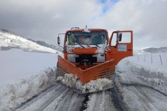 Glavni grad: "Putevi" spremno dočekali sniježne padavine Glavni grad: "Putevi" spremno dočekali sniježne padavine