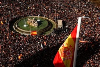 Radikalni desničari opet na ulicama Madrida Radikalni desničari opet na ulicama Madrida