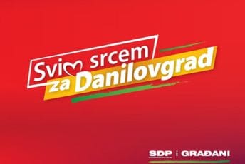 SDP i Građani – Svim srcem za Danilovgrad: Podnijećemo zahtjev za smjenu Đokovića SDP i Građani – Svim srcem za Danilovgrad: Podnijećemo zahtjev za smjenu Đokovića