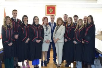 Novoizabrane sudije položile zakletvu Novoizabrane sudije položile zakletvu