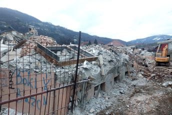 Euromost: Nećemo dozvoliti da se veliki otpad od srušene škole nelegalno odloži blizu rijeke Lim