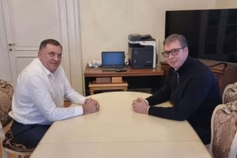 Dodik: Vučić i u najtežim okolnostima misli na RS, zahvalan sam mu Dodik: Vučić i u najtežim okolnostima misli na RS, zahvalan sam mu