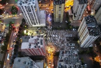 Fotografije iz vazduha: Zgrade u Turskoj sravnjene sa zemljom Fotografije iz vazduha: Zgrade u Turskoj sravnjene sa zemljom