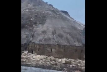 (VIDEO) U zemljotresu uništen zamak u Gaziantepu star 2.200 godina (VIDEO) U zemljotresu uništen zamak u Gaziantepu star 2.200 godina