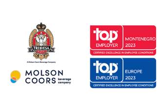 Pivara „Trebjesa“ dobila sertifikat Top Employer 2023. Pivara „Trebjesa“ dobila sertifikat Top Employer 2023.