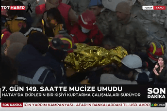 (VIDEO) Čovjek spašen iz ruševina 149 sati nakon zemljotresa (VIDEO) Čovjek spašen iz ruševina 149 sati nakon zemljotresa