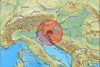 Jak zemljotres u Hrvatskoj Jak zemljotres u Hrvatskoj