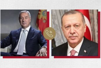 Đukanović razgovarao sa Erdoganom: Crna Gora će učiniti sve što može da olakša nevolje kroz koje prolazite Đukanović razgovarao sa Erdoganom: Crna Gora će učiniti sve što može da olakša nevolje kroz koje prolazite