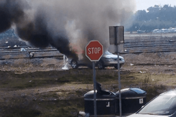 Podgorica: Vlasnik zapalio svoj automobil, odgovaraće prekršajno Podgorica: Vlasnik zapalio svoj automobil, odgovaraće prekršajno