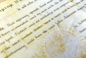 Izgubljeno pismo nagovještava finansijske probleme prvog predsjednika SAD Izgubljeno pismo nagovještava finansijske probleme prvog predsjednika SAD