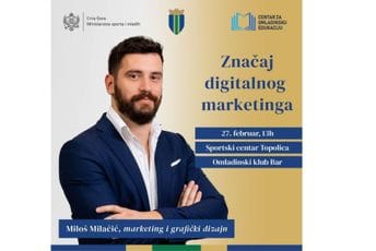 Bar: Počinju edukativne radionice za mlade Bar: Počinju edukativne radionice za mlade