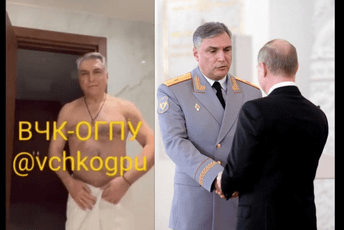 Procurio snimak na kojem ruski general izvodi striptiz Procurio snimak na kojem ruski general izvodi striptiz