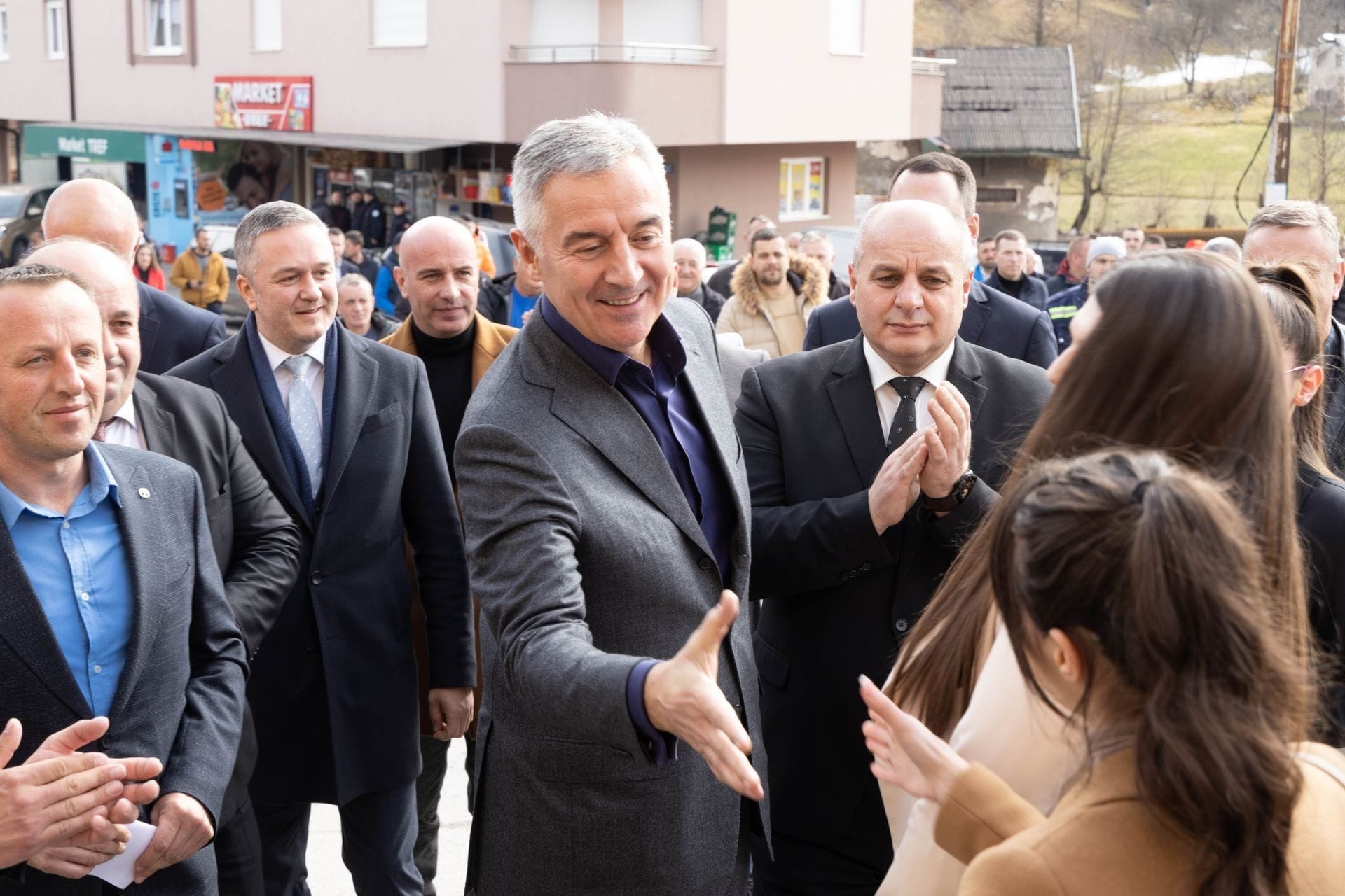 Fotografija 3: Đukanović: Svoje poslove nikad nijesam ostavljao nezavršenim, ubijeđen sam da Crna Gora može da postane članica EU u sljedećem mandatu predsjednika