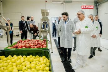 Otvorena fabrika Frudo u Tuzima: Proizvodiće sokove i džemove Otvorena fabrika Frudo u Tuzima: Proizvodiće sokove i džemove