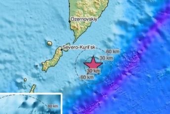 Snažan zemljotres na istoku Rusije Snažan zemljotres na istoku Rusije